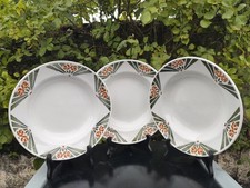 Trois assiettes vintage Labrut Frères modèle Tours