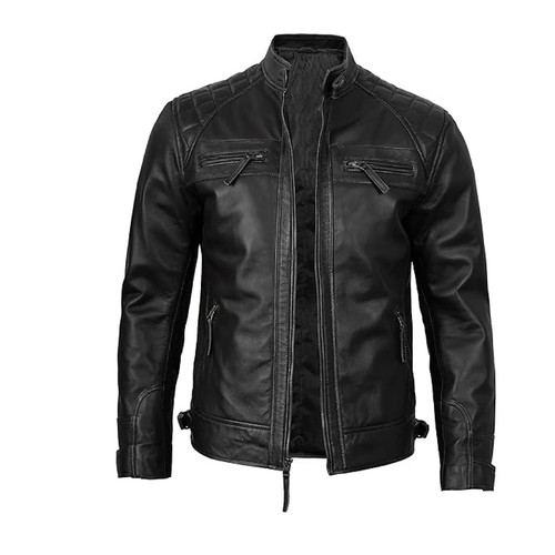 Blouson motard cuir - motard,