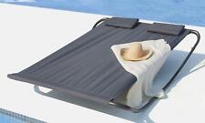 Transat lit de jardin toile