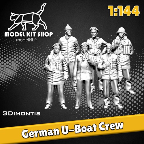144 figurines equipage - 1:144,