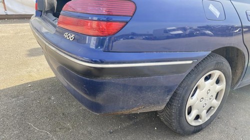 Pare choc arriere peugeot 406 - arriere,