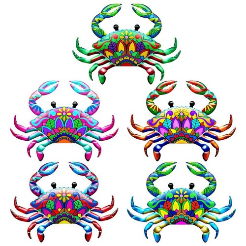 Métal crabe mur art décor - métal,