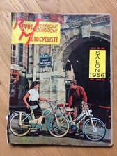 revue technique Motocycliste Salon 1956 Etude Gnome Rhone