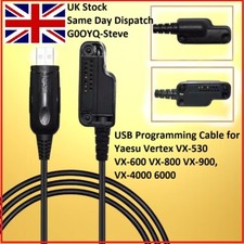 USB Programmation Câble pour Yaesu Vertex VX-530 VX-600 VX-800 VX-900, VX-4000