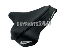 Siège solo NOIR pour jupe en cuir Harley Knucklehead Panhead Shovel TC Bobber