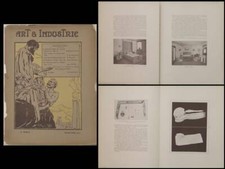 ART ET INDUSTRIE NOVEMBRE 1913 JALLOT, MAJORELLE, RAPIN, AUVERGNE, CANTAL