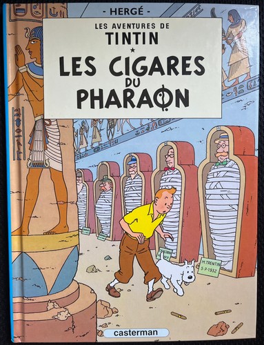 Tintin les cigares du - tintin,