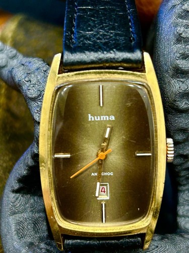 Montre vintage mécanique - vintage, huma