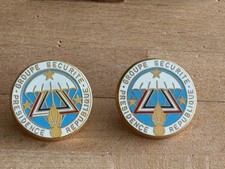 b 2 PINS PIN ARMEE GENDARMERIE PARA GIGN GROUPE SECURITE ARTHUS BERTRAND RARE
