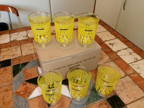 Lot verres ricard collector - verres,
