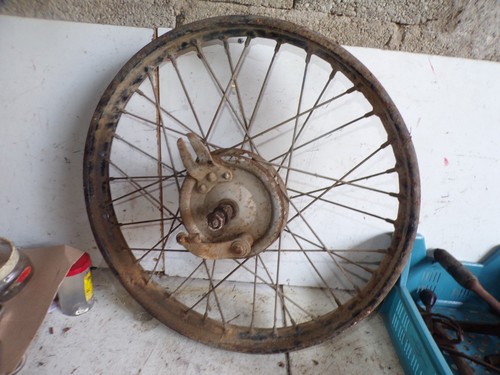 Jante roue 175 moto ancienne - jante,