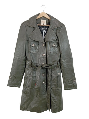 Object manteau cuir - manteau, femme