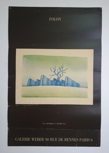 Arbre pierre folon - arbre, 1974