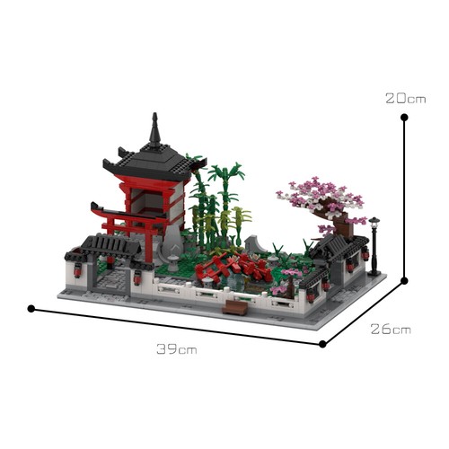 Modular japanese garden - modular, avec