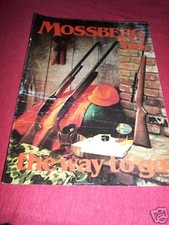 1984 Mossberg Arms Firearms Gun Catalog Folder