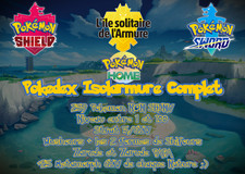 Pokémon Epée Bouclier : 8G Pokedex ISOLARMURE 259 Pokemon NON SHINY