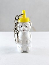 PORTE-CLES - FRANCE MIEL - PARIS 1960s - OURSON Miniature 3D - Vintage