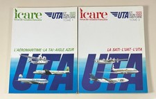 Revue Icare n°115 + n°117 UTA et son histoire 1935-1985 Tome 1 et Tome 2