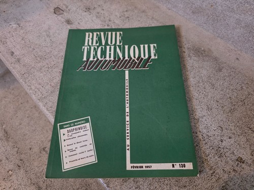 Revue technique automobile - technique,
