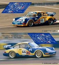 Décal Porsche 911 RSR Le Mans