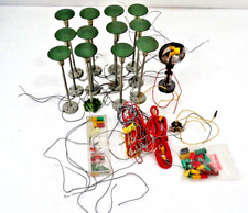 Lot de 12 + 1 lampadaires