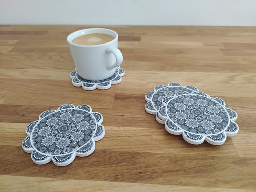Set sous verre - set, 6