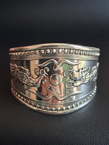 Bracelet manchette dragon - bracelet,