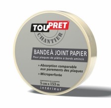 Bande à joint papier pour