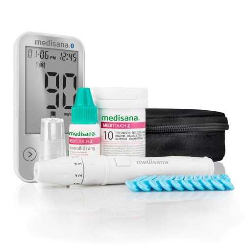 Glucomètre double medisana - glucomètre,
