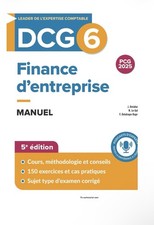 DCG 6 Finance D’entreprise