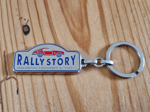 Porte cle rallye rallystory - porte,