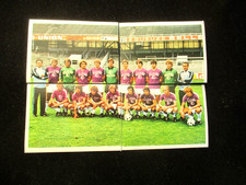 RSC ANDERLECHT equipe team images stickers EURO FOOTBALL BENJAMIN 1980 no panini