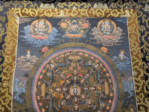 Chef œuvre tibet - tibet., thangka