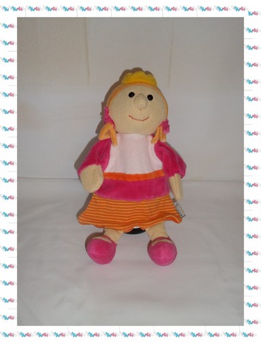 Doudou marionnette fille - ♠,