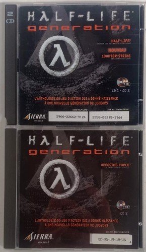 Half life generation rom - half-life, cd-rom