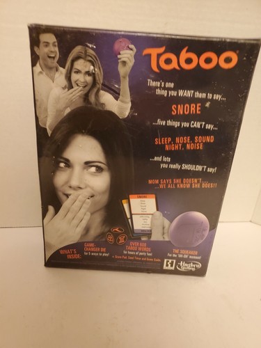 Hasbro taboo the game of - hasbro,