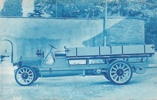 Suisse Vue d'un Camion Saurer