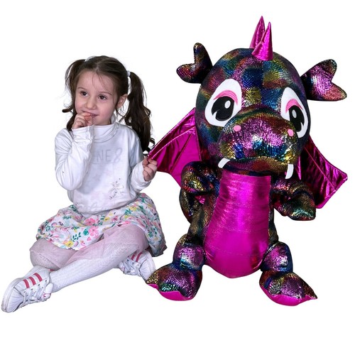 Géant peluche dragon draco - dragon,