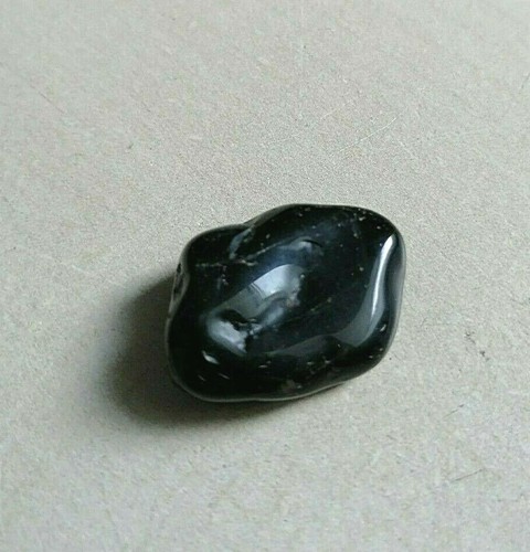 Pierre roulée onyx noir - roulée, 7,15