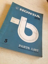 Honda parts list cf50 - cf70, cf