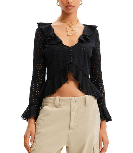 Desigual women black - women's, long