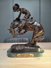Statue Bronze Frederic Remington  Rattlesnake