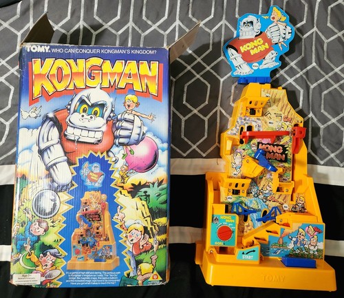 Vintage tomy kongman with box - tomy,