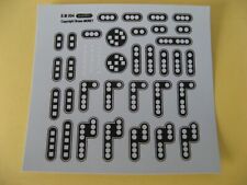 BRUNO MORET : CIBLES POUR SIGNAUX LUMINEUX HO (  DISQUE ROUGE JV HORNBY JOUEF