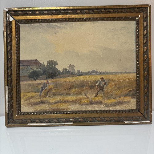 Ancien tableau aquarelle xixe - ancien,