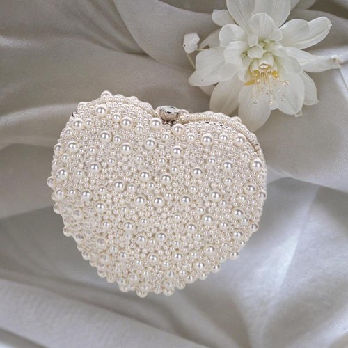 Pochette forme cœur - pochette, en