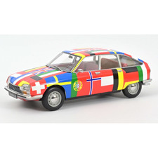 CITROEN GS 1972 FLAGS 2nd RELEASE 1:18 Norev Auto Stradali Nouveau modèle