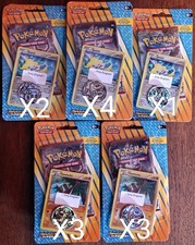 13 Boosters Pack Pokémon