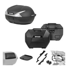 Kit Complet SHAD SH47 Blanc Et