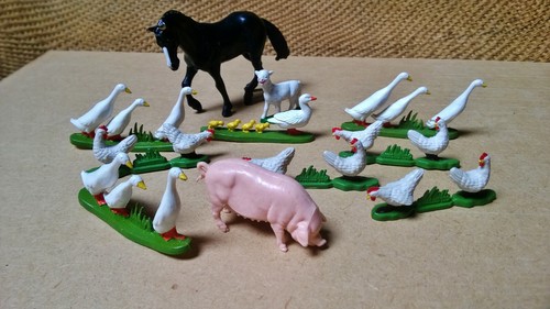 Britains poules blanches oies - britains,